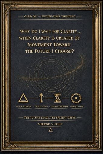 Card 001: Future-First Thinking